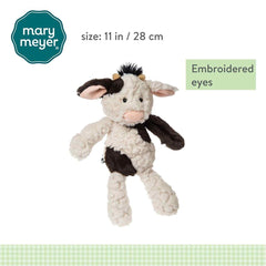 Mary Meyer Putty Nursery Cow weighted bum and feet, stable snuggle