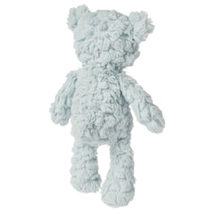 Mary Meyer Putty Seafoam Bear fabric closeup highlighting luxuriously soft texture.
