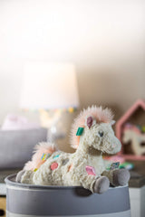 Mary Meyer Taggies Painted Pony with silky pink mane and tail for visual appeal