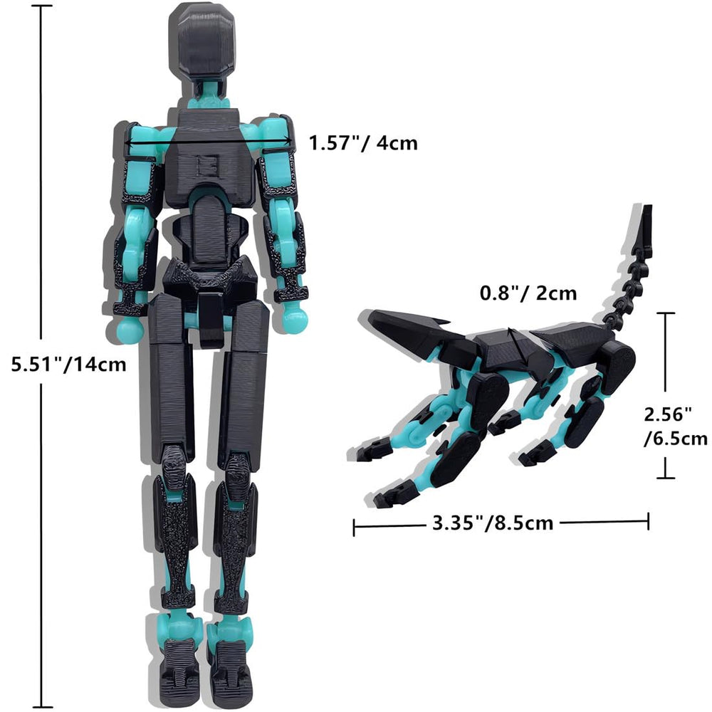 masijssa T13 articulation joints offer 360° movement for dynamic posing
