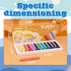 MASSRT triangular shape prevents rolling during art time.