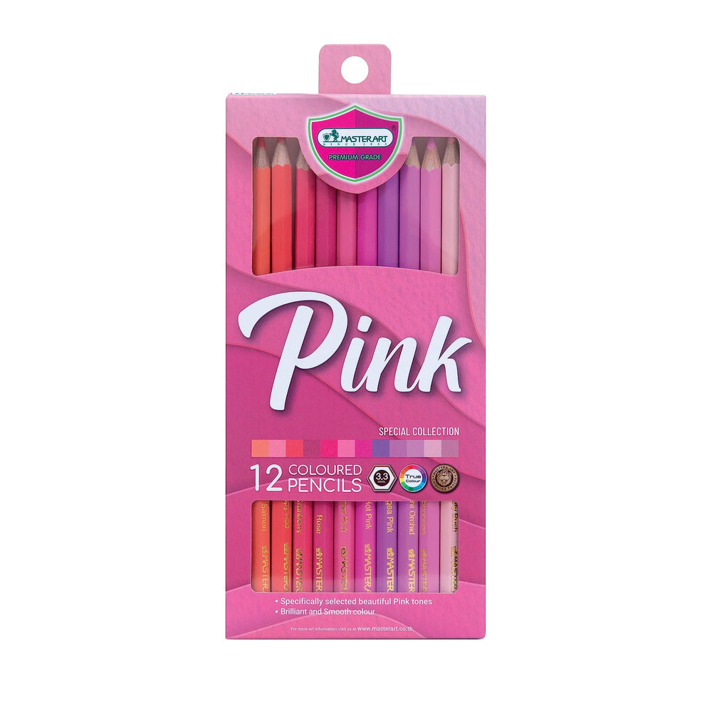 MASTERART Pink Set cover with vibrant hues for creative drawing