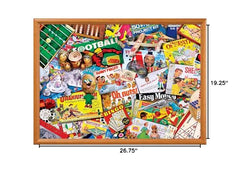 Eco-friendly MasterPieces puzzle made from recycled materials and soy inks.