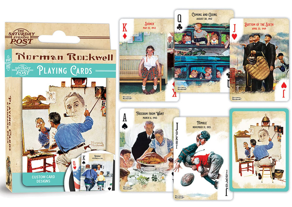 MasterPieces 54-card deck with two jokers for complete play.