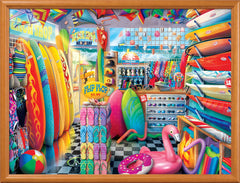 MasterPieces Beach Side Gear vibrant poster reference guides your progress