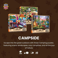 MasterPieces EZ Grip puzzle with interlocking pieces for a secure fit during group sessions.
