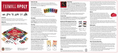 MasterPieces Farmall Opoly dice and instruction sheet for quick setup