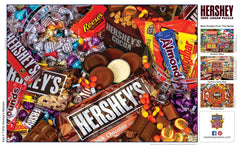 MasterPieces Hershey's Mayhem poster inside provides a guide for solving.