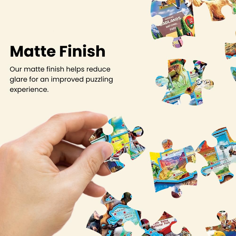 MasterPieces interlocking thick pieces ensure a sturdy, satisfying fit