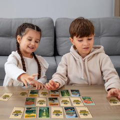 Masterpieces National Parks Memory Game vivid landscapes on cards for exploration