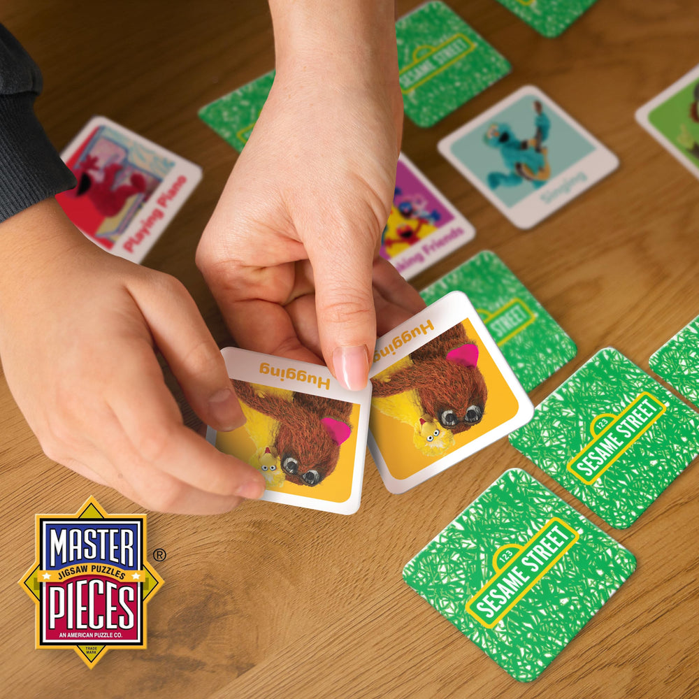 MasterPieces Sesame Street character cards featuring beloved Muppets for engaging play