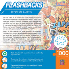 MasterPieces thick recycled-board; sturdy pieces interlock for hours of gameplay