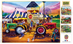 MasterPieces thick recycled board supports durable, long-lasting puzzles.
