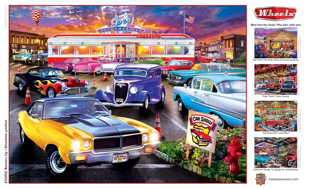MasterPieces thick recycled board provides durable, long-lasting puzzle experience.