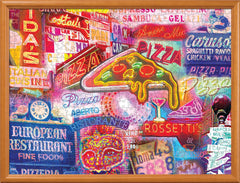 MasterPieces Viva Italia 550-puzzle bonus poster guides your solving progress