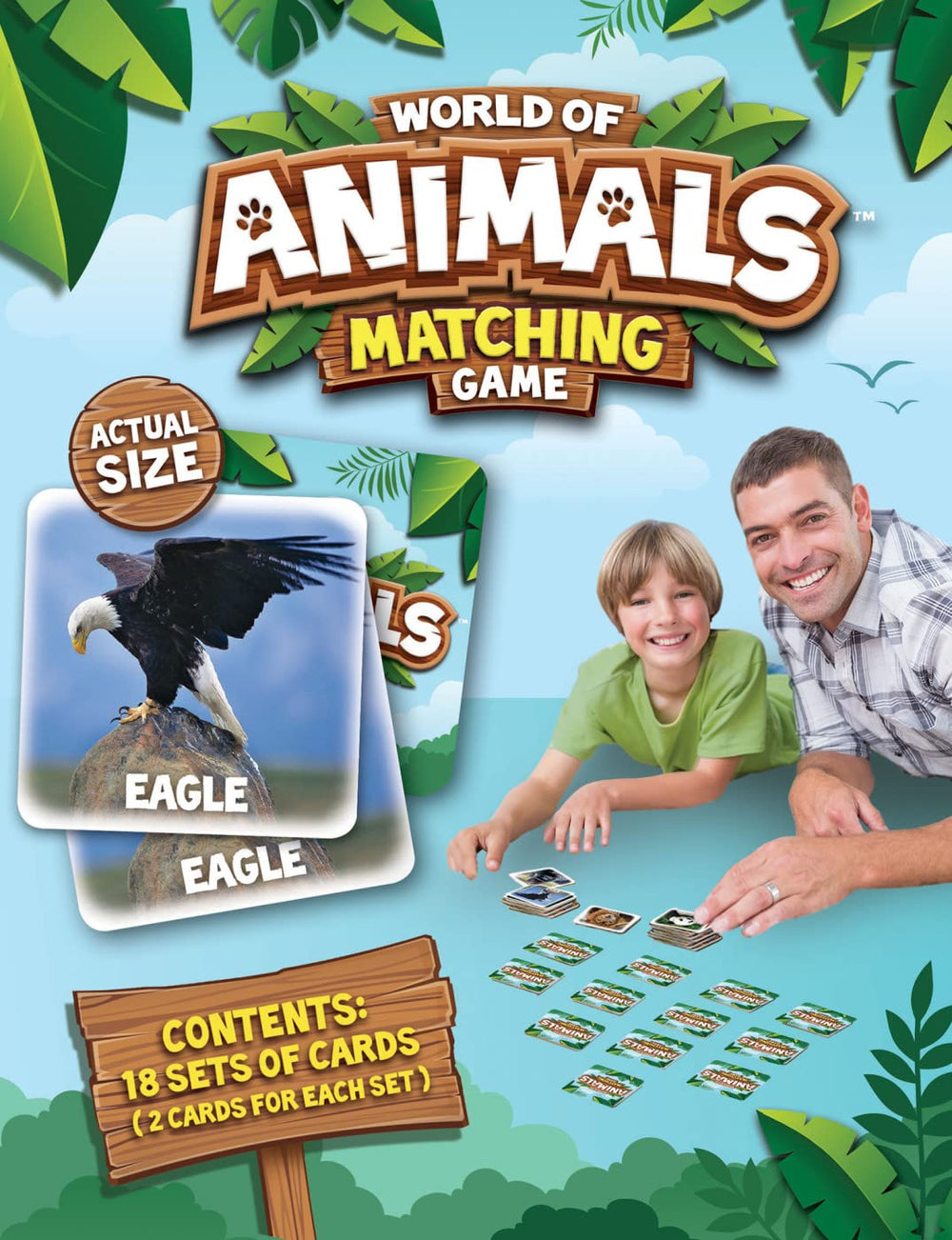 MasterPieces World of Animals cards highlight diverse species worldwide for curious minds.