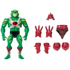Masters of the Universe Battle Cat-Man helmet detail for display.