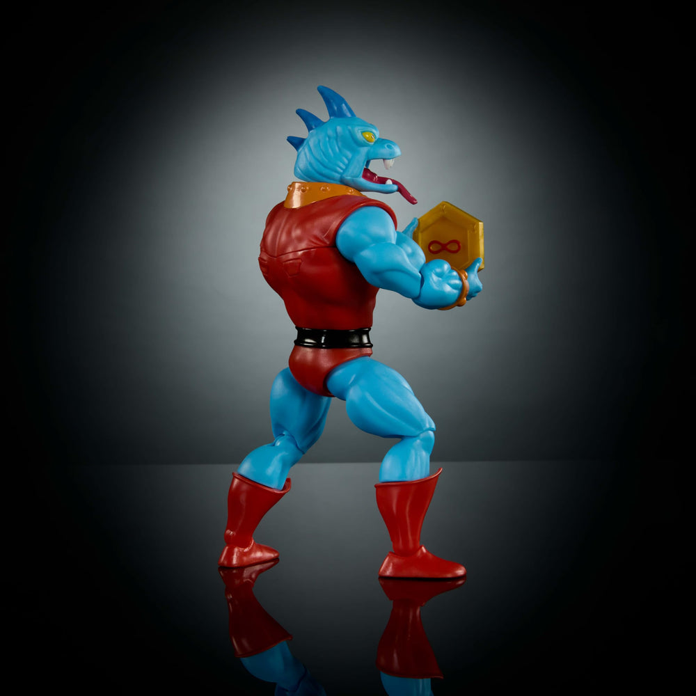 Masters of the Universe Cartoon Collection packaging emphasizing in-pack display.