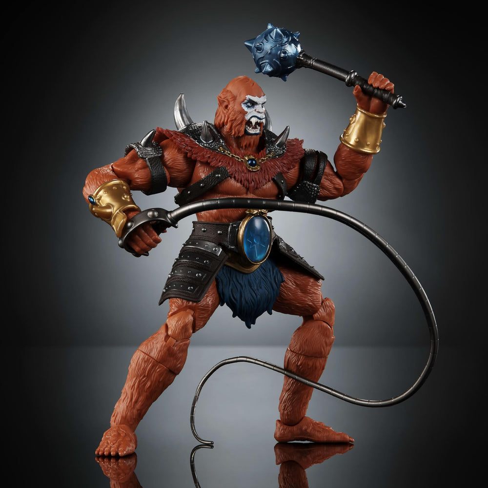 Elaborate horned shoulder harness with removable armor for customizable looks
