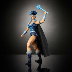 Masters of the Universe Evil-Lyn soft cape removable for display customization.