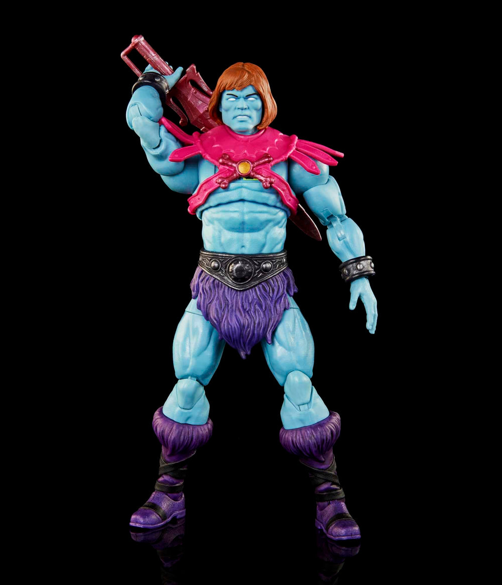 Two-headed axe accessory suits Faker for intense battle-ready setups.