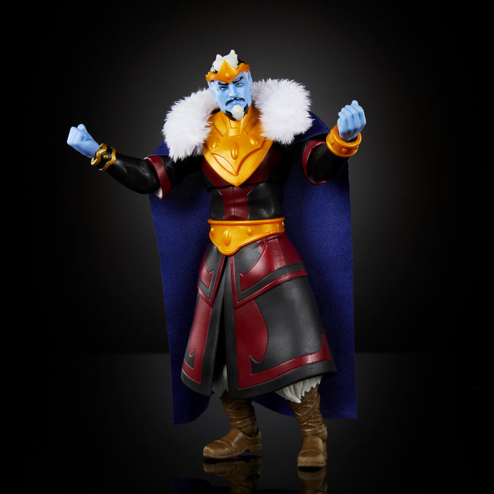 Extra hands enable varied poses for action scenes.