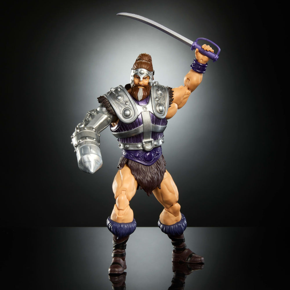 Masters of the Universe Masterverse New Eternia Fisto removable armor highlight for customizable looks