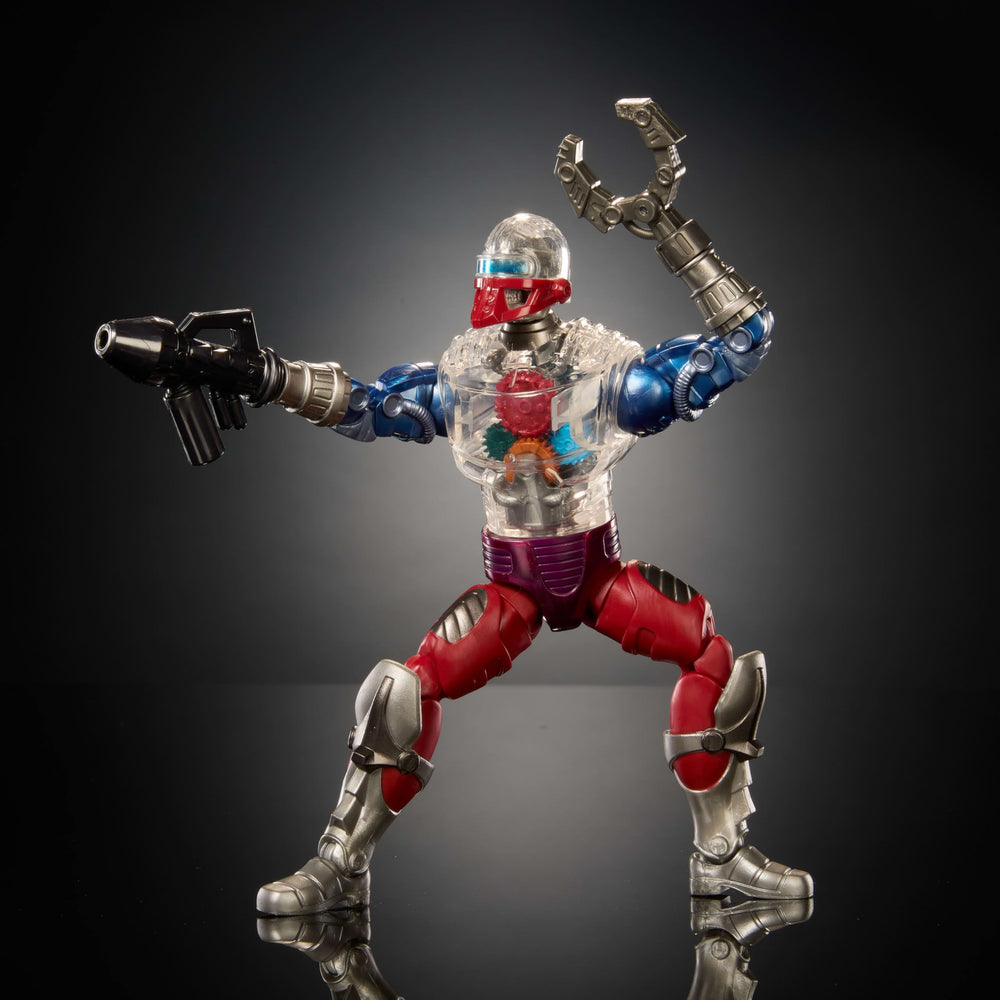 Masters of the Universe Roboto helmet and face mask offer alternate looks.