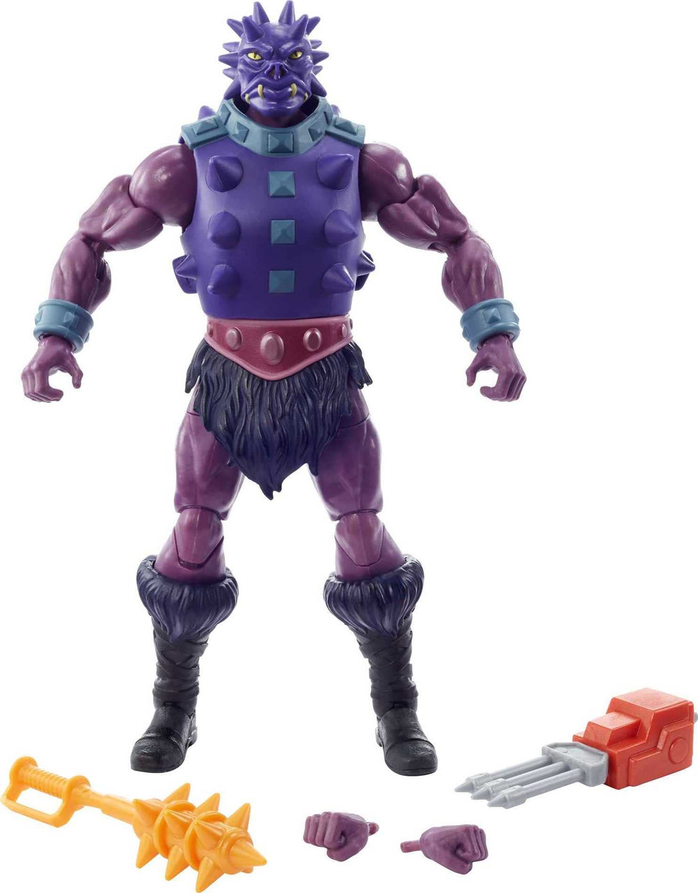Masters of the Universe Masterverse Spikor display-ready figure for fans
