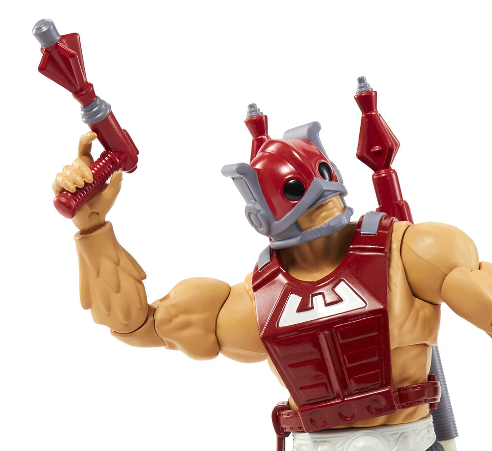 Zodak battle weapon accessory enhances action poses for Masterverse collectors.