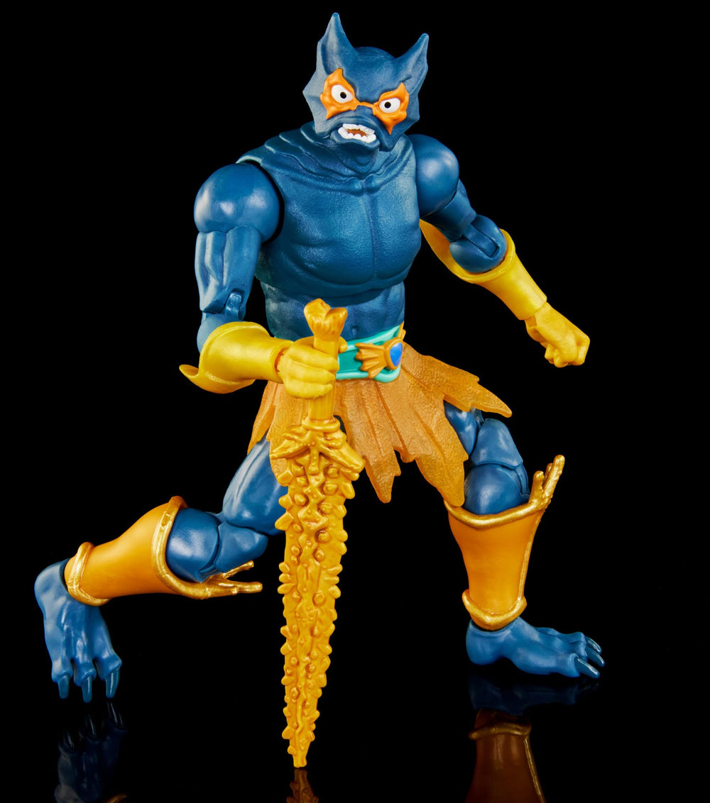 Mer-Man 4.2-inch sword accessory for epic storytelling on display.