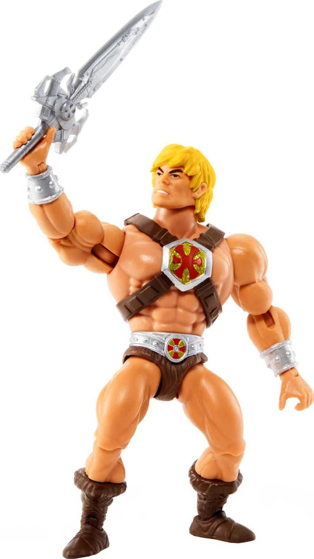 Masters of the Universe Origins figure with 16 joints offers versatile posing options.