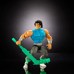 Masters of the Universe Origins Casey Jones with golf bag weapons enables creative storytelling.