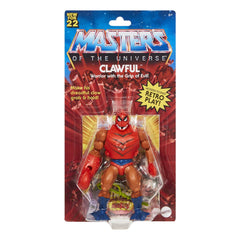 Masters of the Universe Origins Clawful vintage-inspired details with modern design.