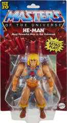 Masters of the Universe Origins He-Man packaging and figure set makes a great gift