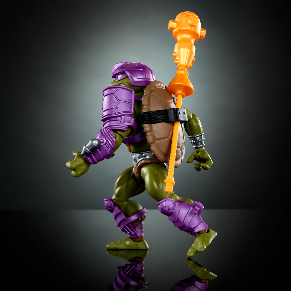 Donatello figure with removable chest harness for customizable looks