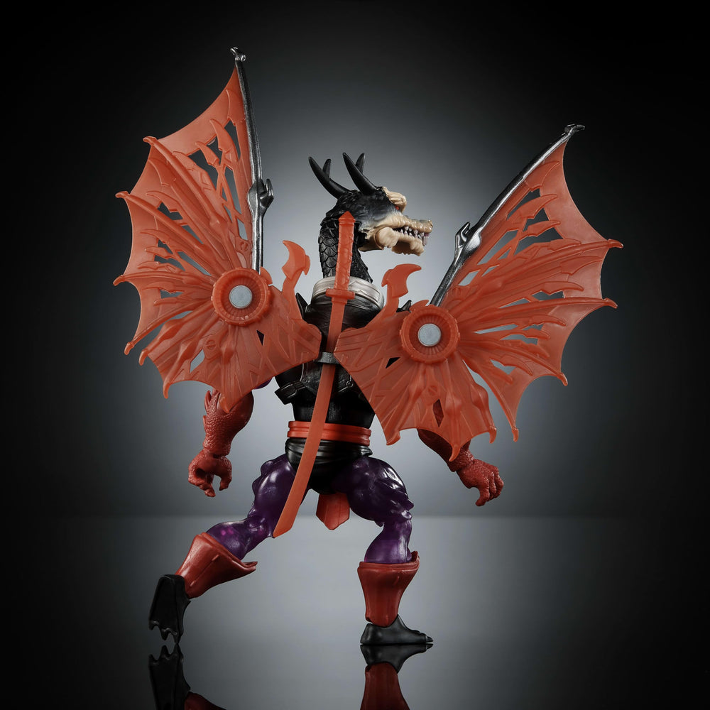 Posable 5.5-inch Ninjor figure enabling varied battle stances and display setups.