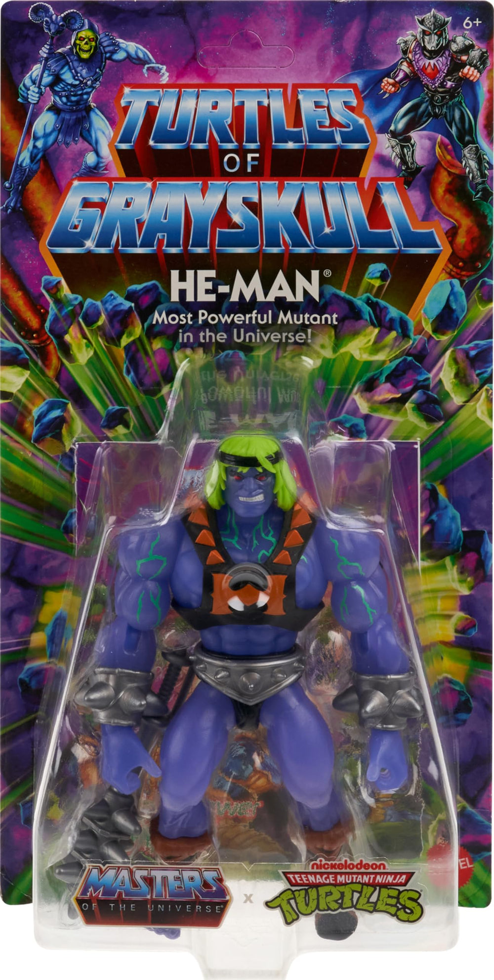Masters of the Universe Origins He-Man headband detail enhances collectible display