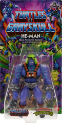 Masters of the Universe Origins He-Man headband detail enhances collectible display