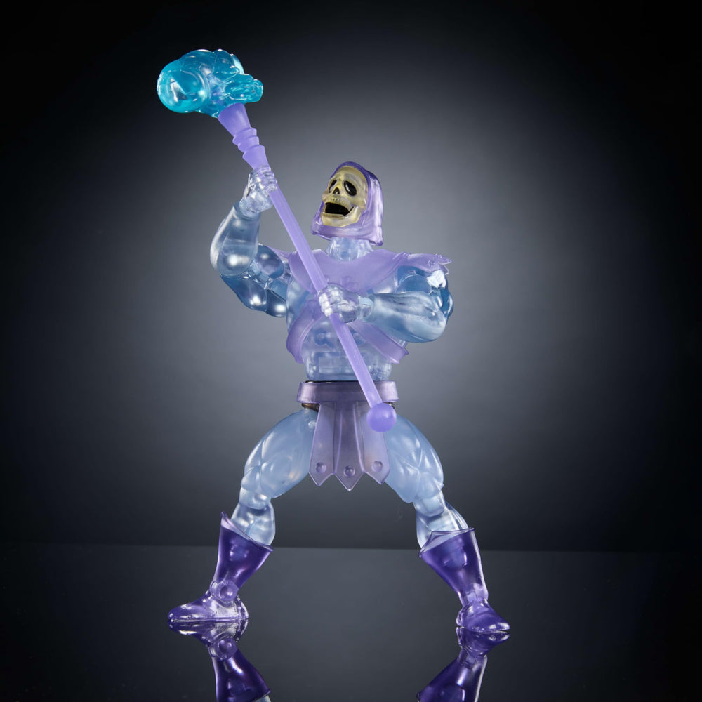 Masters of the Universe Origins Invisible Skeletor face plate for expressive customization.