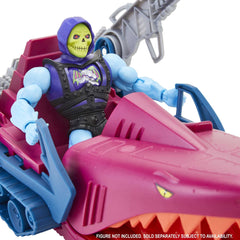 Masters of the Universe Origins Land Shark wheels rolling during play
