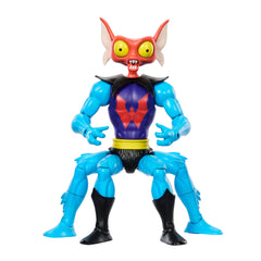 Masters of the Universe Origins Mantenna figure with pop-out eyes for display