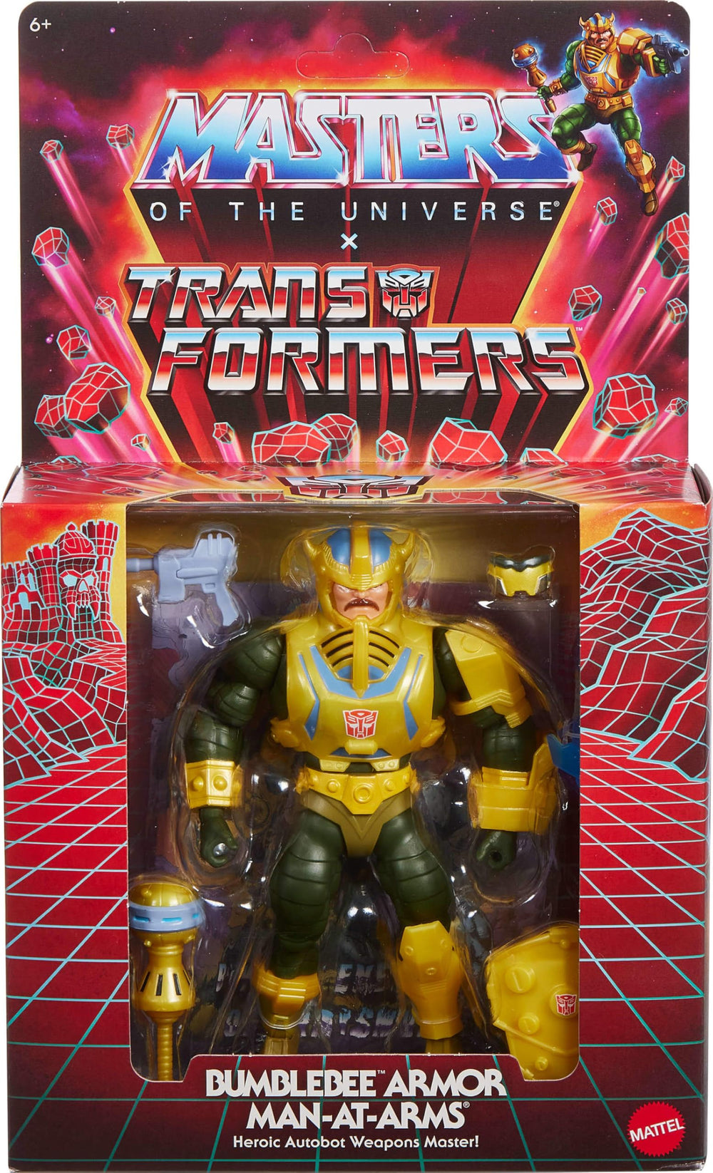 Ages 6 and up: Project Freeze fits MOTU Origins and Transformers collections