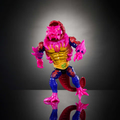 Removable bone harness and gauntlets on Masters of the Universe Origins Rattlor