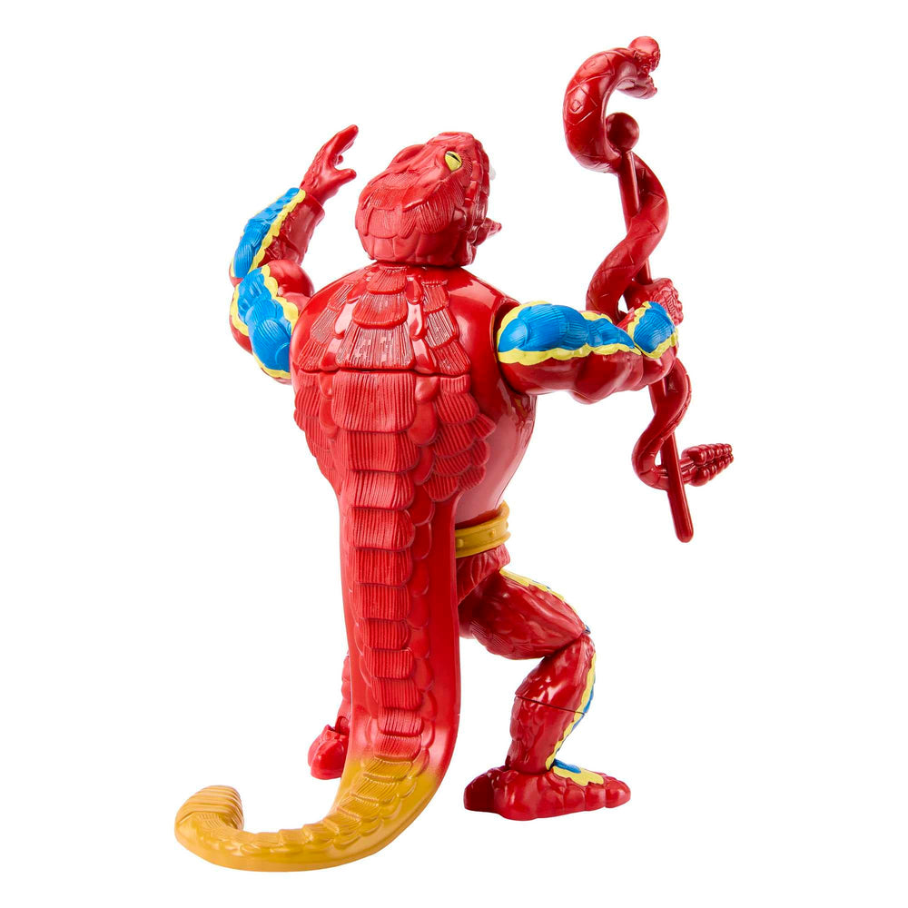Masters of the Universe Origins Rattlor is ideal for a nostalgic display with other figures.