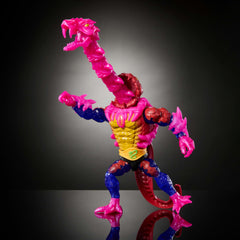 Snake head collar removable detail on Masters of the Universe Origins Rattlor