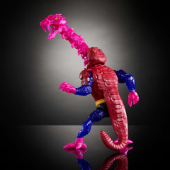 Translucent ooze-inspired body on Masters of the Universe Origins Rattlor