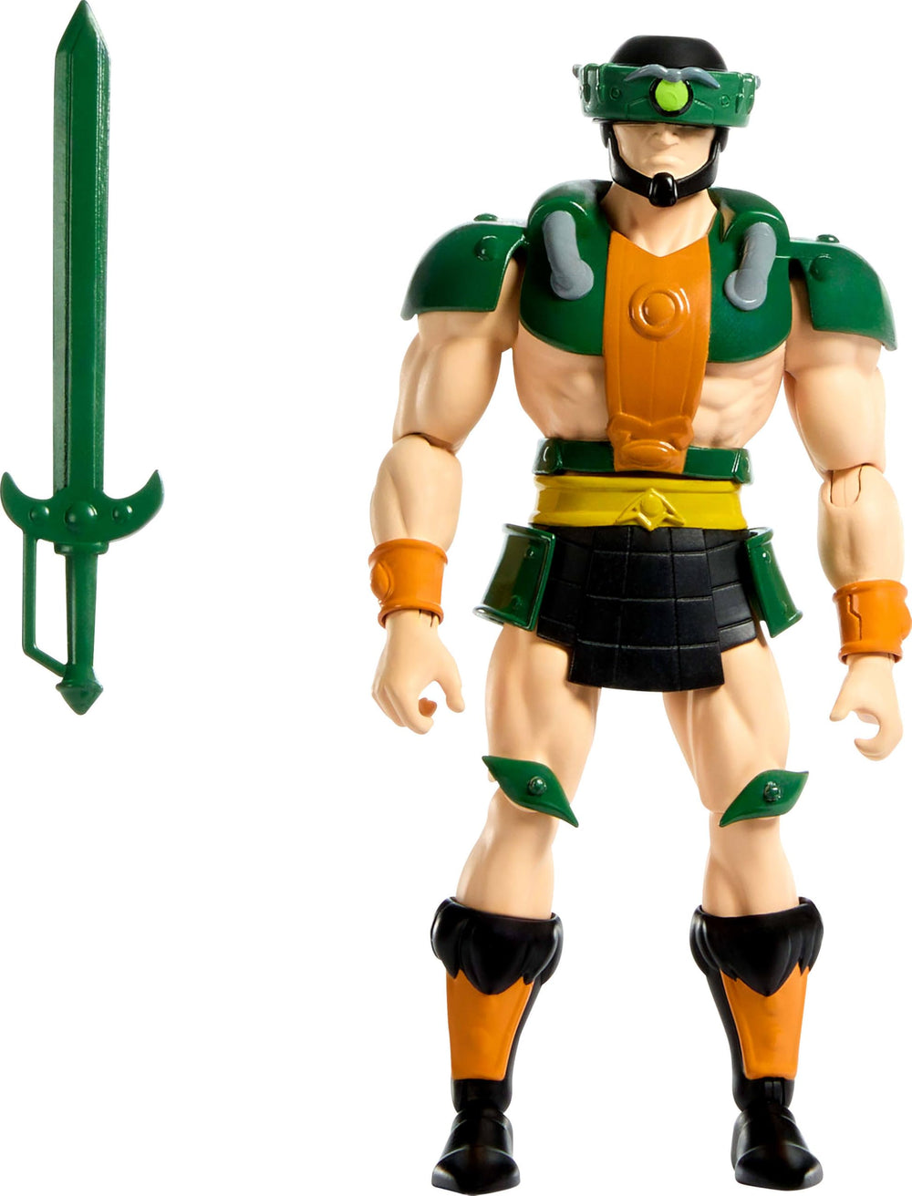 Masters of the Universe Tri-Klops visor turn reveals three eyes for authentic display