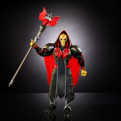 Masters of the Universe Hordak 7-inch scale figure in window box for display.