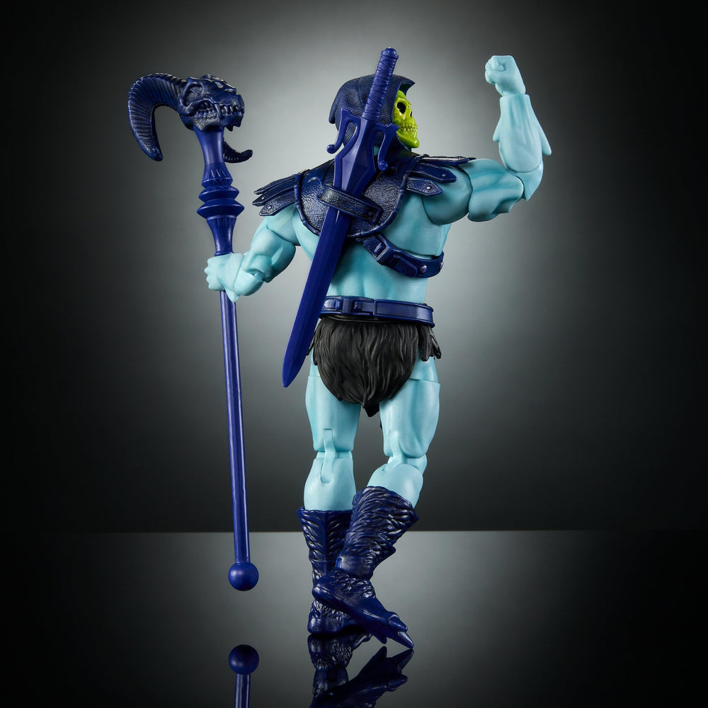 Skeletor 18cm detailed head with ram-horn for collector presentation